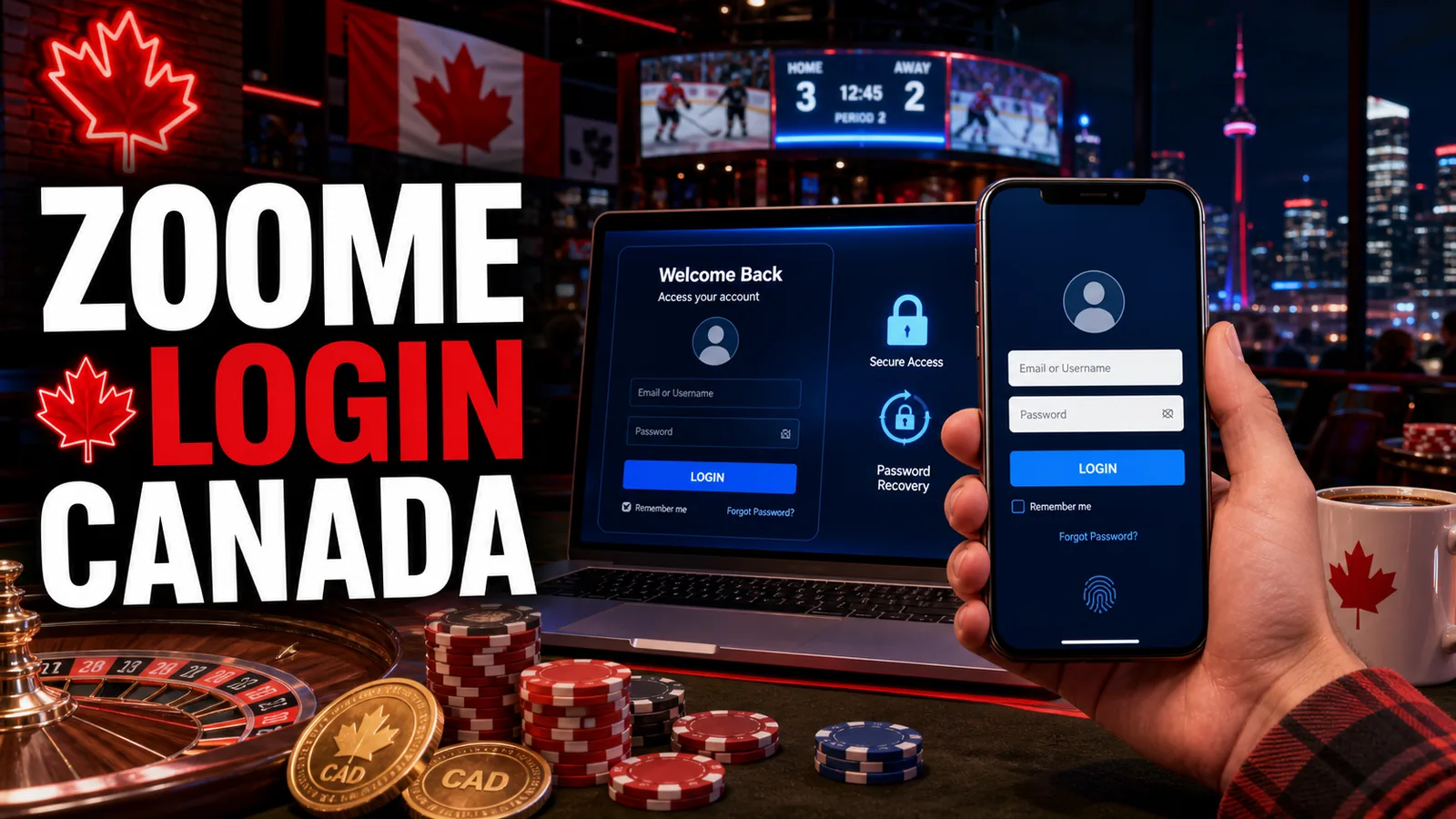 Zoome Casino Login Canada Canadian iGaming content banner